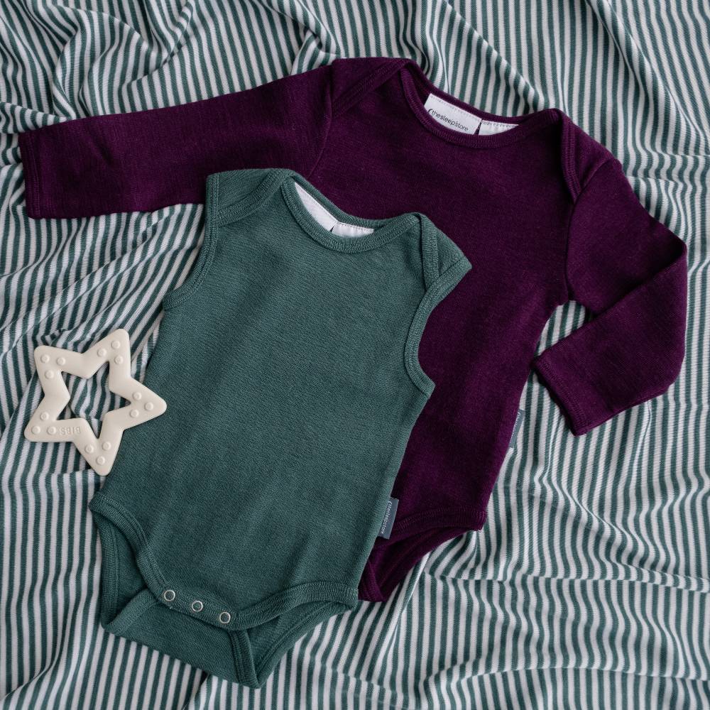 The Sleep Store Deluxe Australian Merino Rib Singletsuit - 2025 Clearance