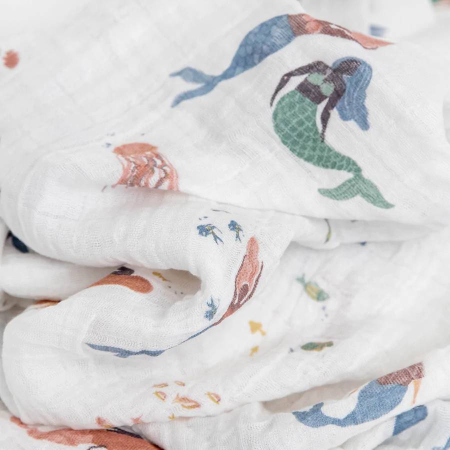 Little Unicorn - Single Cotton Muslin Swaddle