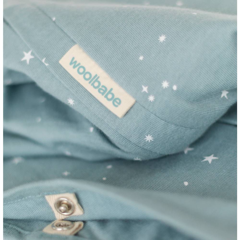 Woolbabe Summer Sleeping bag in tide stars