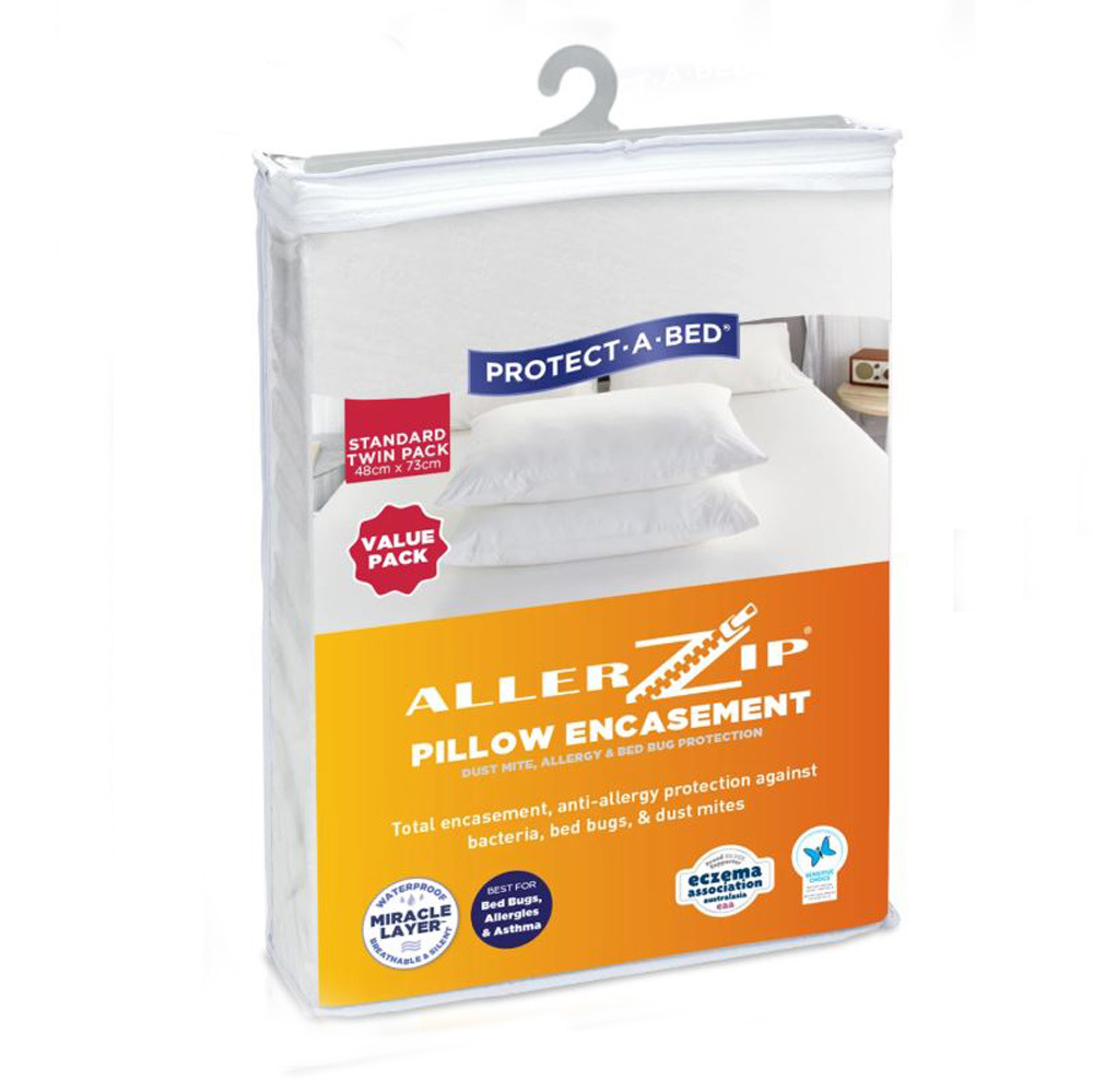 Allerzip Smooth Pillow Protector 2 pack