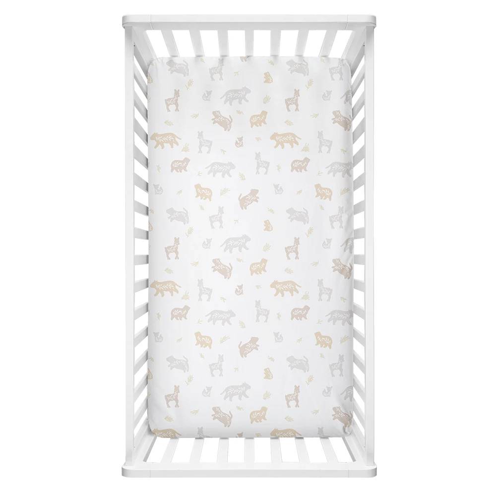 Lolli Living Sateen Fitted Cot Sheet - 135 x 75cm