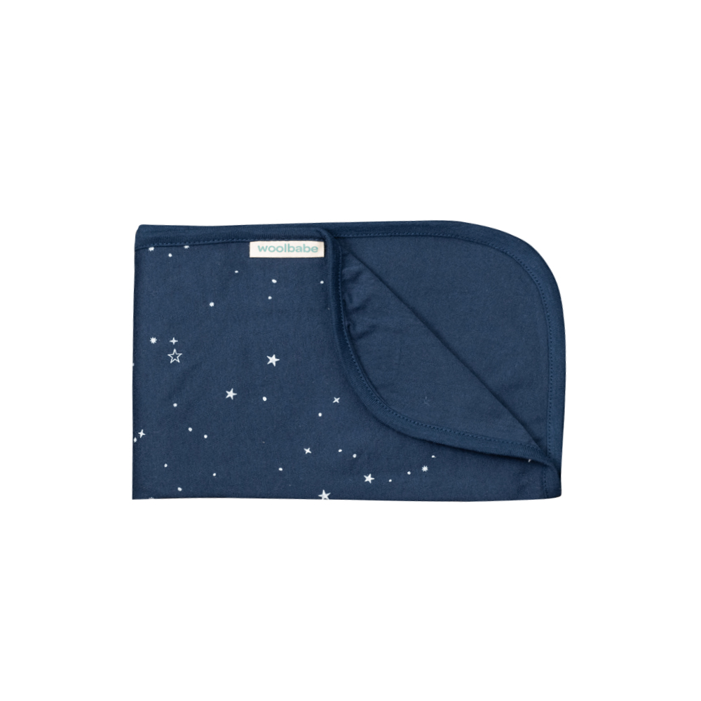 Woolbabe Merino/Organic Cotton Swaddle/Blanket
