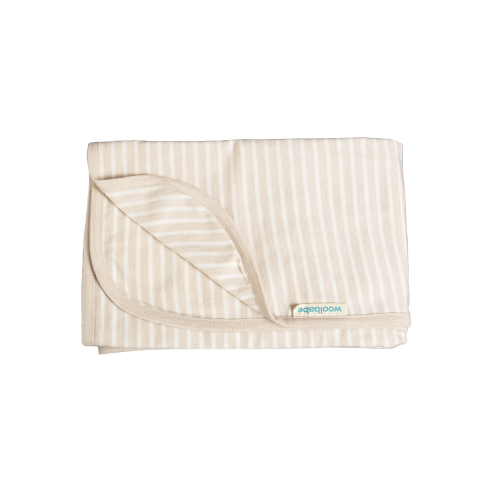 Woolbabe Merino/Organic Cotton Swaddle/Blanket