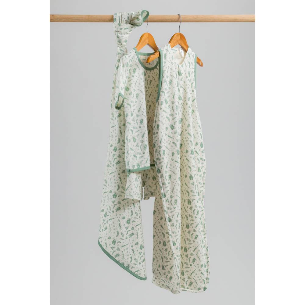 Woolbabe Merino/Organic Cotton Swaddle/Blanket