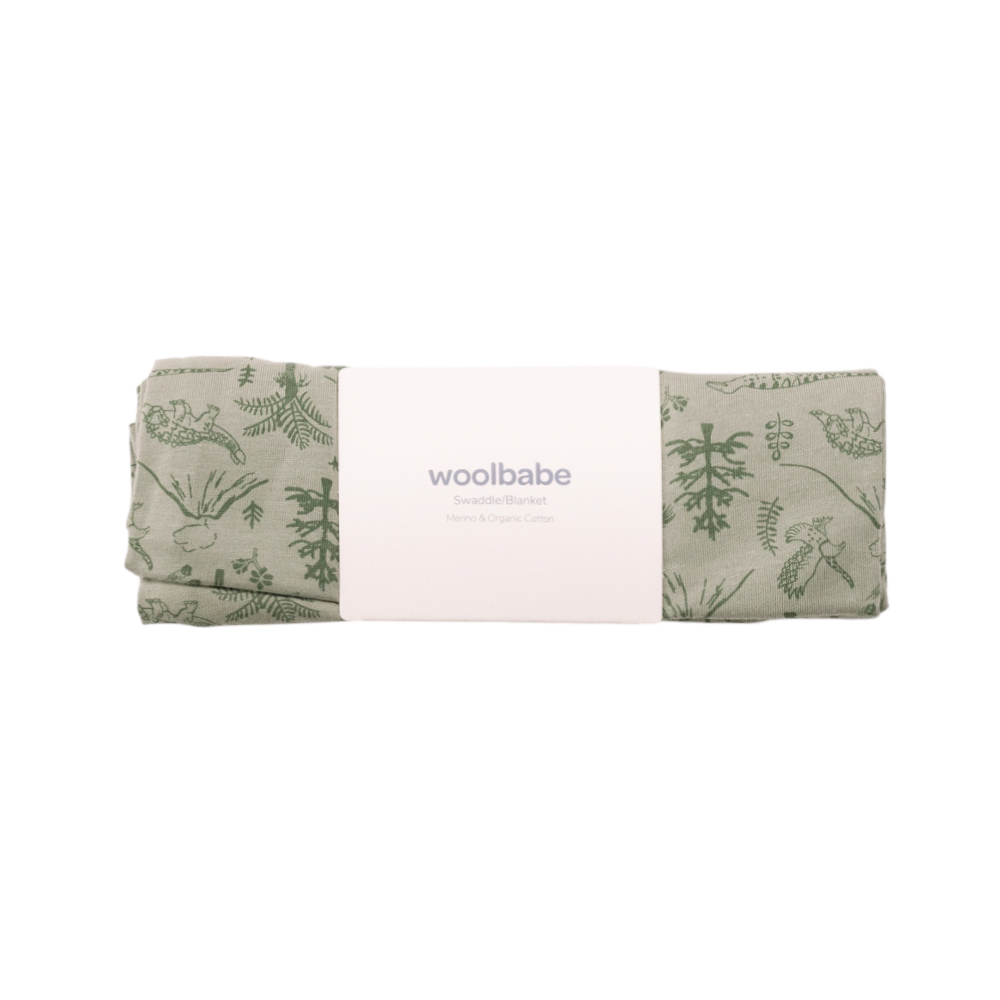 Woolbabe Merino/Organic Cotton Swaddle/Blanket