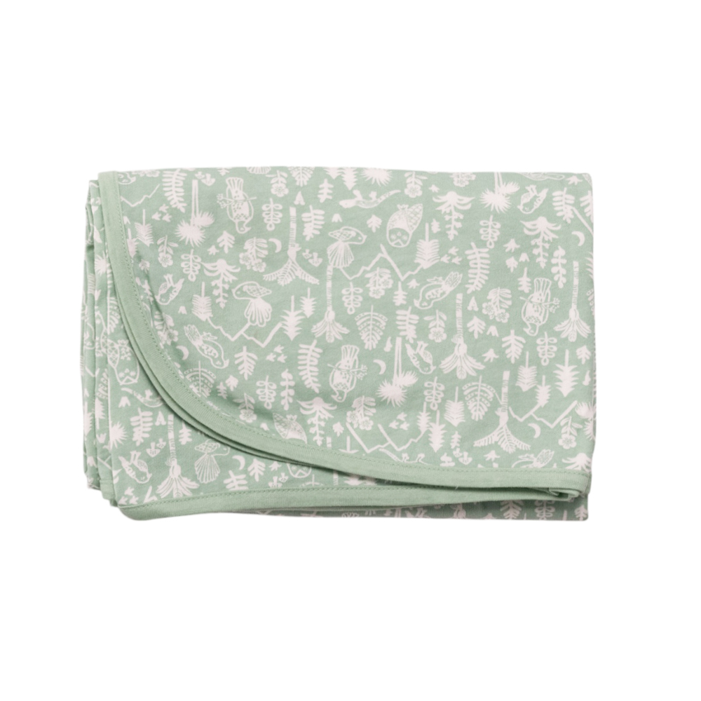 Woolbabe Merino/Organic Cotton Swaddle/Blanket