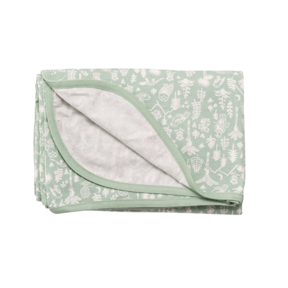 Woolbabe Merino/Organic Cotton Swaddle/Blanket
