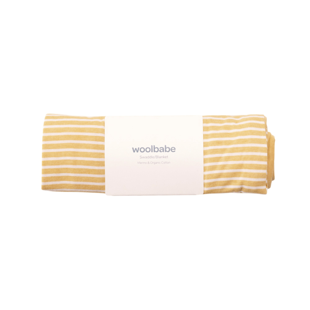 Woolbabe Merino/Organic Cotton Swaddle/Blanket