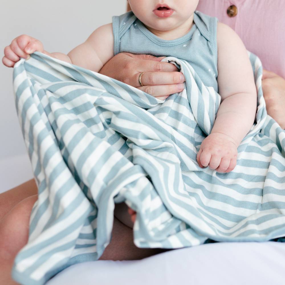 Woolbabe Merino/Organic Cotton Swaddle/Blanket