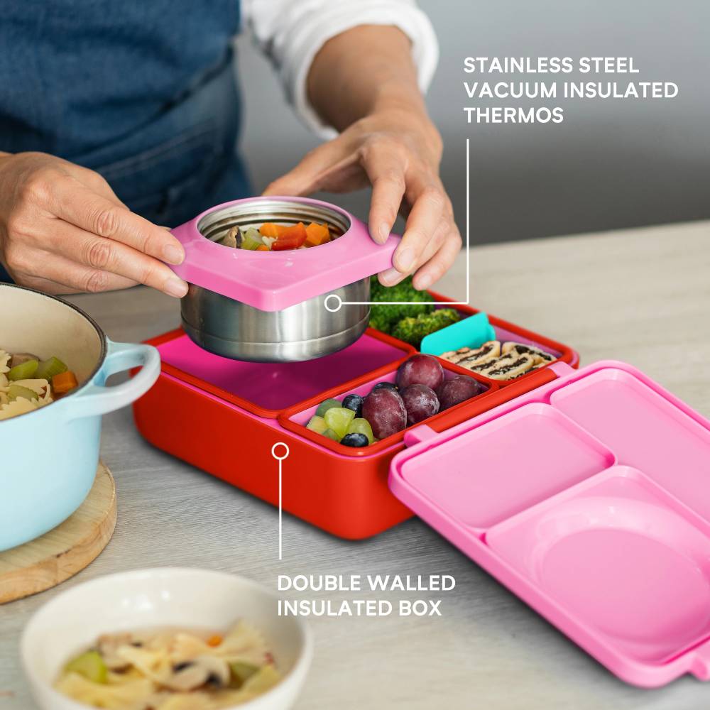 OmieBox Thermal Hot & Cold Lunchbox v2