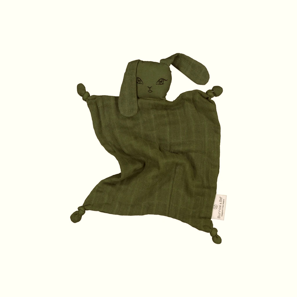 Burrow & Be Muslin Bunny Comforter - Clearance