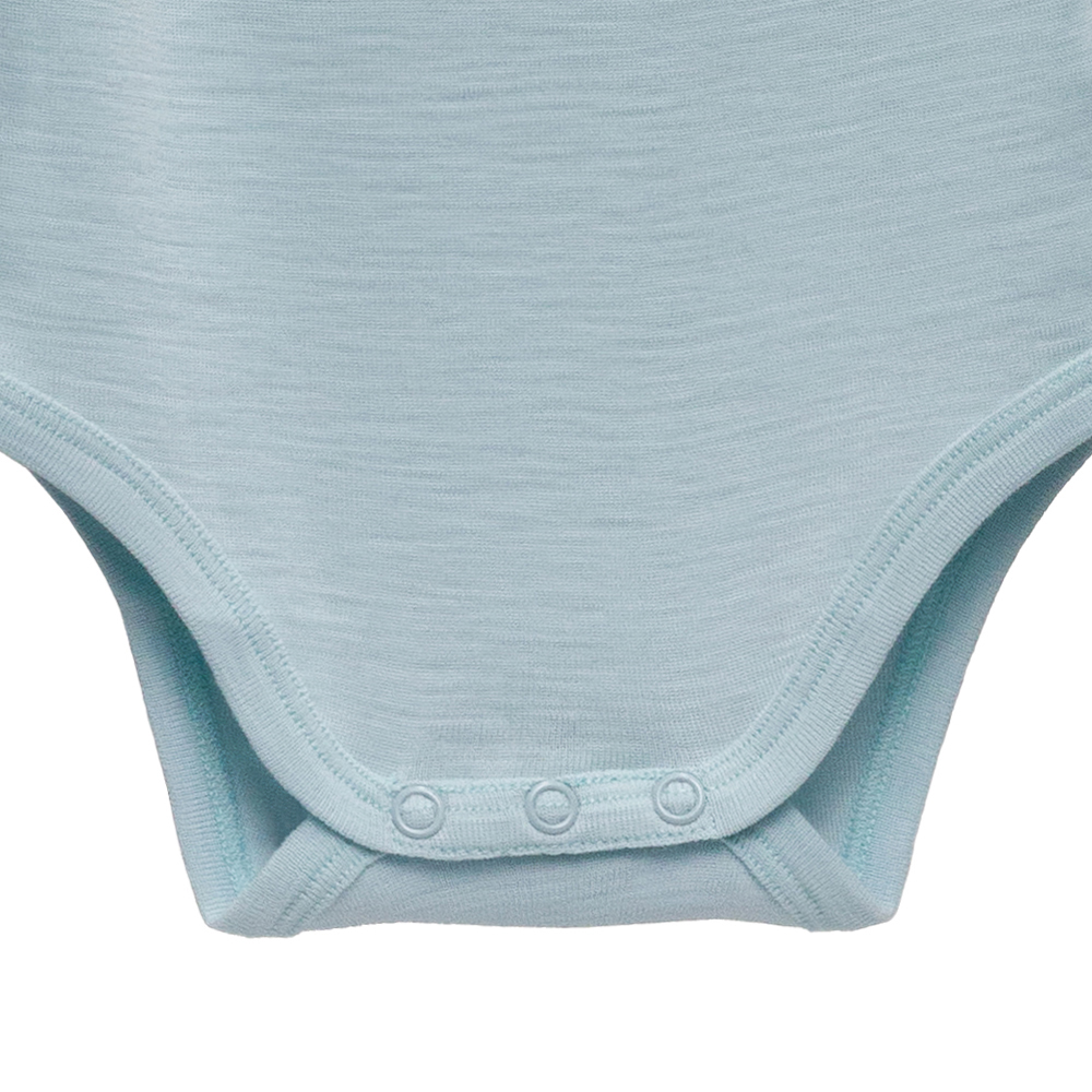 The Sleep Store Deluxe Australian Merino Rib Long Sleeve Bodysuit - 2025 Clearance