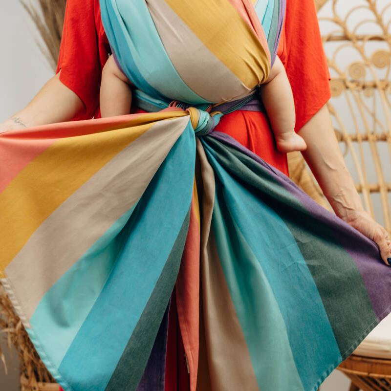 Lenny Lamb Broken Twill Woven Wrap