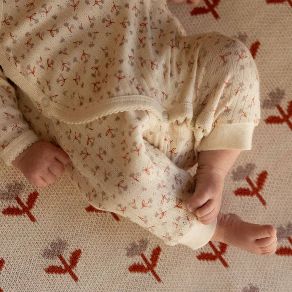 Nature Baby Cotton Pointelle Kimono Stretch and Grow