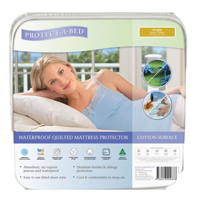 Quilted Cotton Mattress Protector