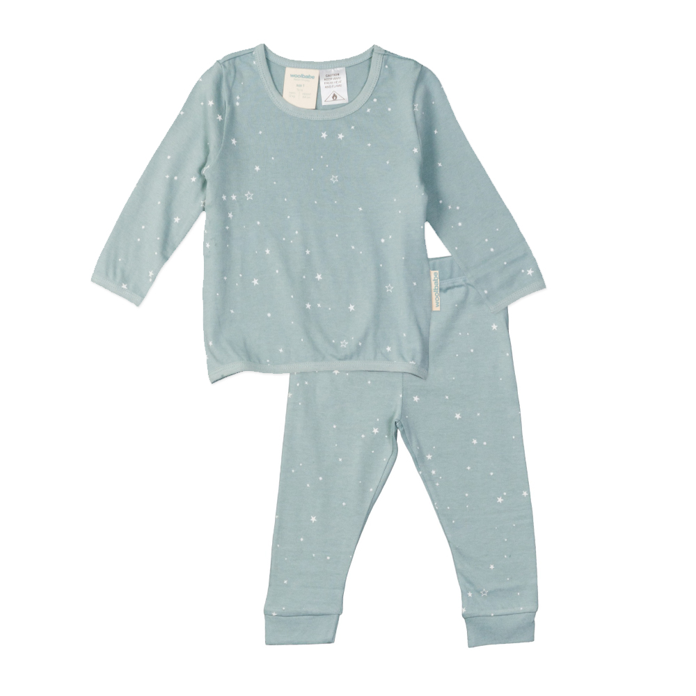 Woolbabe Merino/Organic Cotton Winter Pyjamas