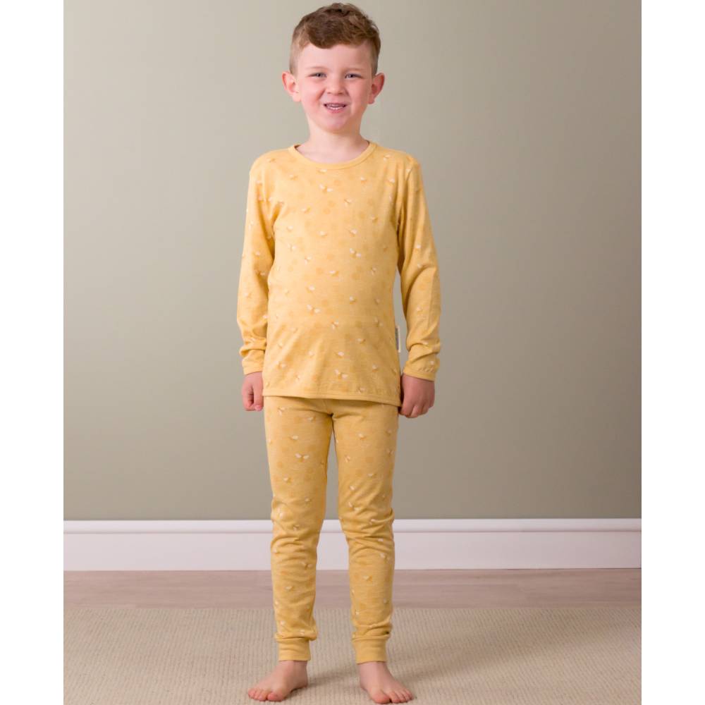 Woolbabe Merino/Organic Cotton Winter Pyjamas 1-8 years