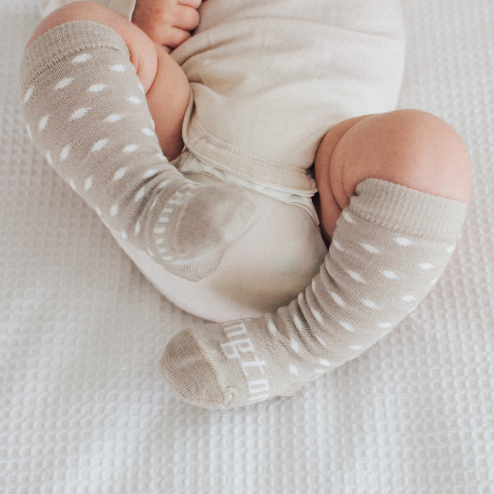Lamington Baby Knee-High Merino Socks - Newborn Core Range
