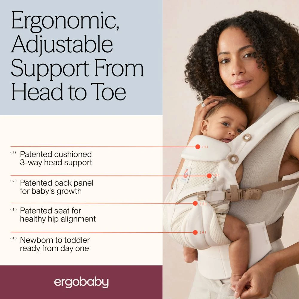 Ergobaby Omni Classic Carrier - Cool Mesh (includes safety & fit check)