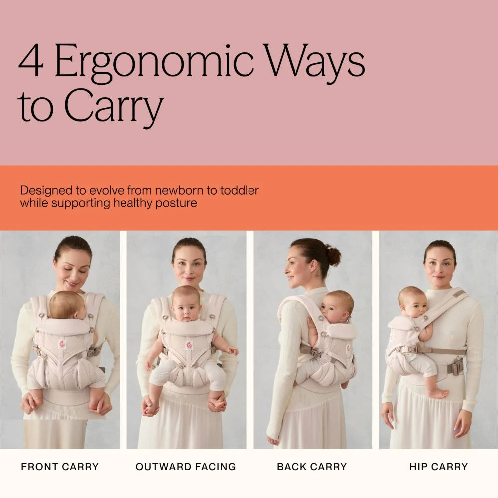 Ergobaby Omni Classic Carrier - Cool Mesh (includes safety & fit check)