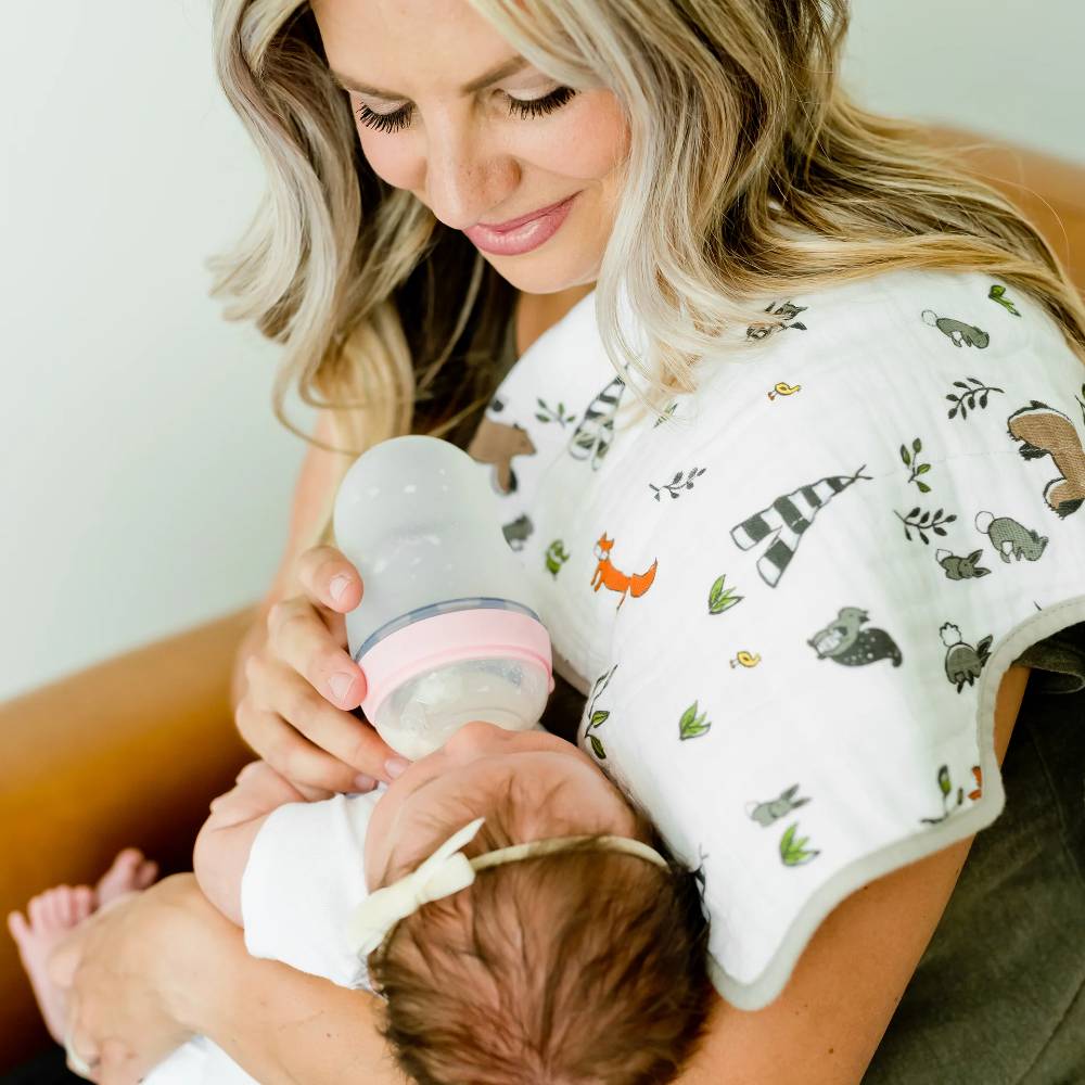 Little Unicorn - Muslin Burp Cloth