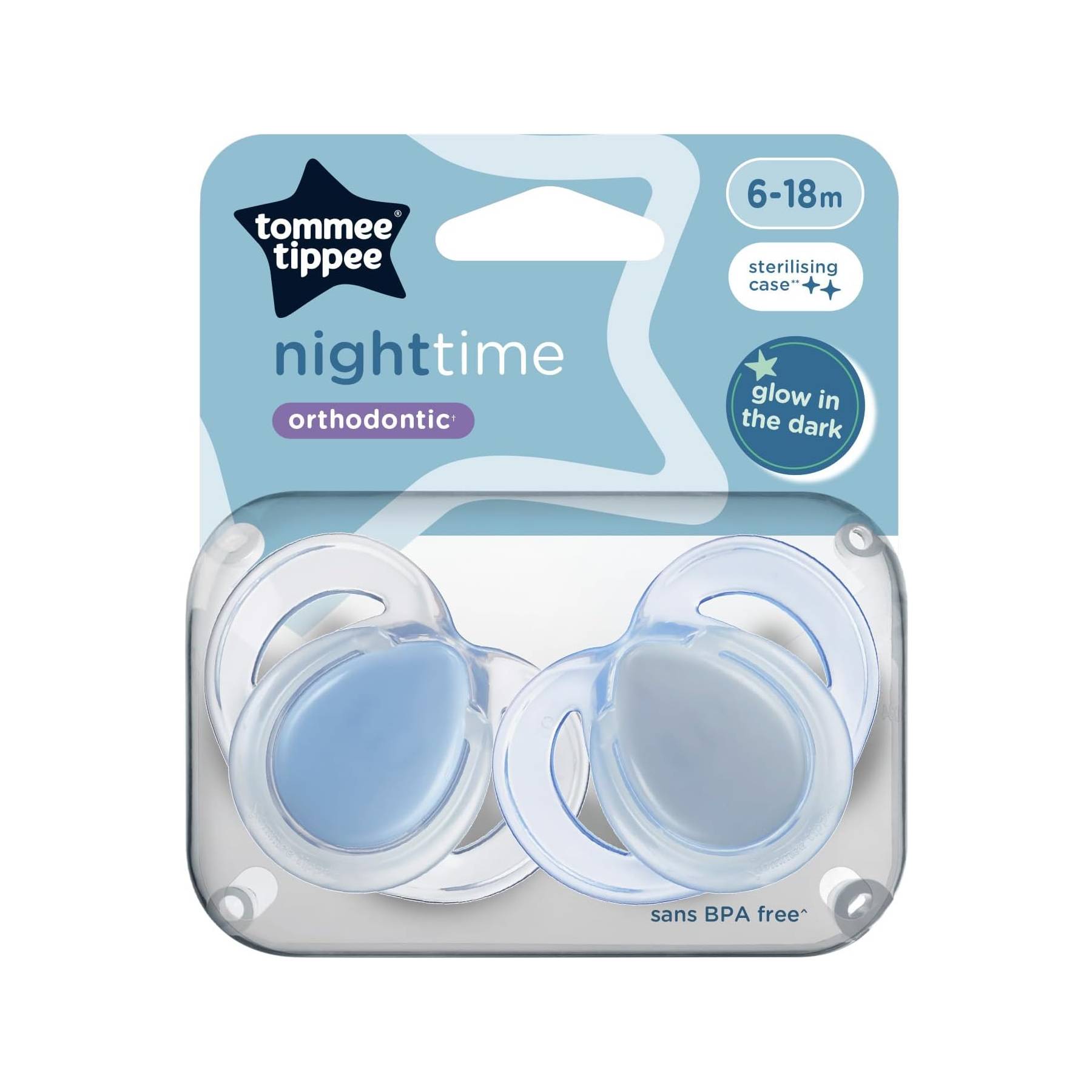 Night Time Soothers - 2 pack