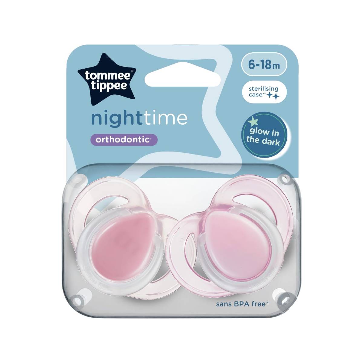Night Time Soothers - 2 pack