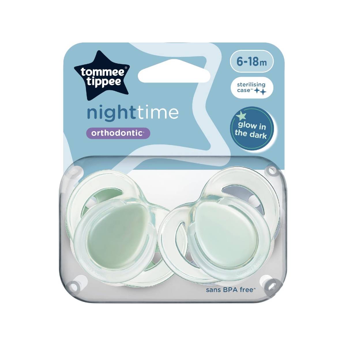 Night Time Soothers - 2 pack
