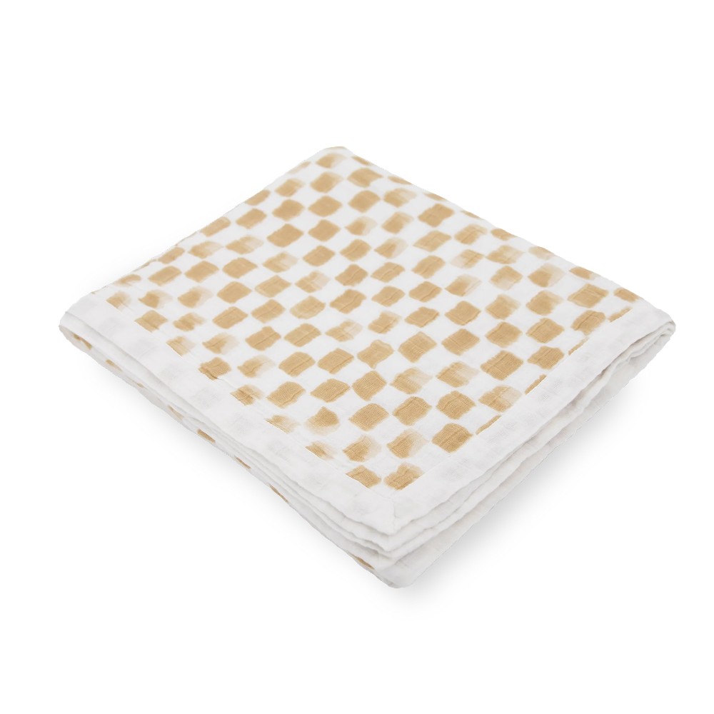 Little Unicorn Muslin Quilted Throw Blanket