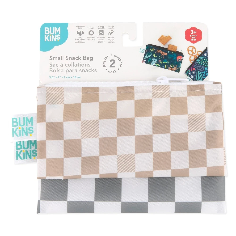 Bumkins Small Snack Bag 2 pack