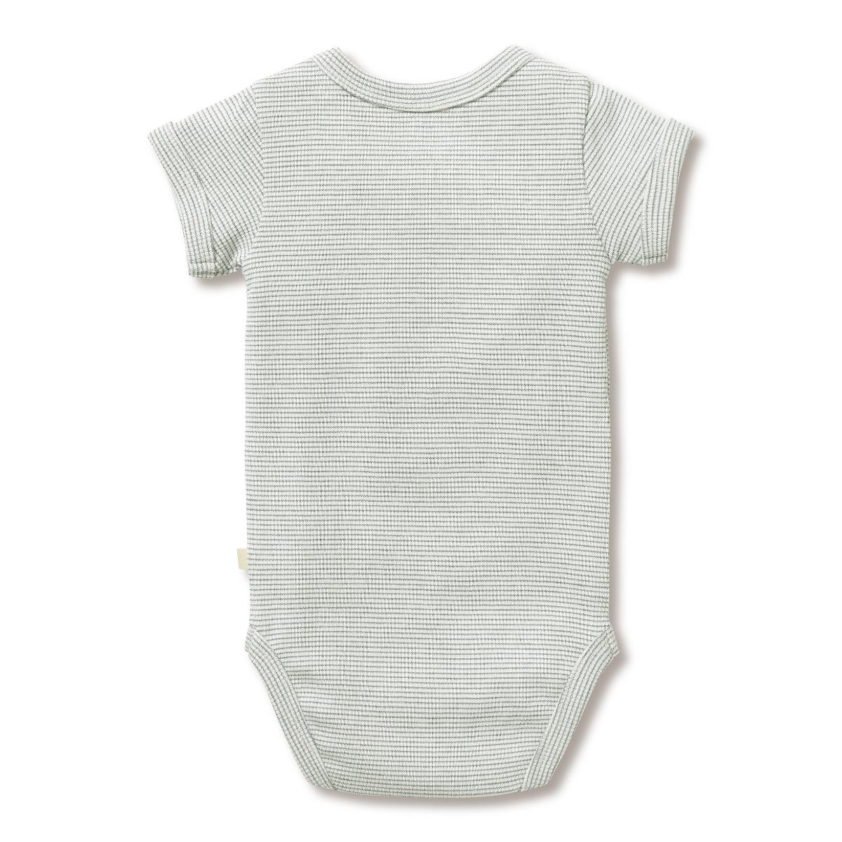 Wilson & Frenchy Organic Rib Short Sleeve Bodysuit
