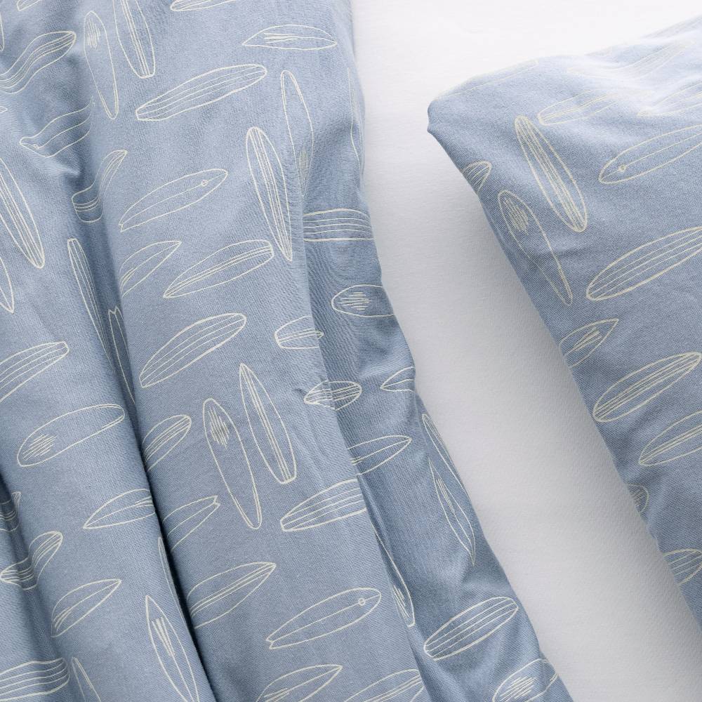 Organic Jersey Cot Duvet Cover