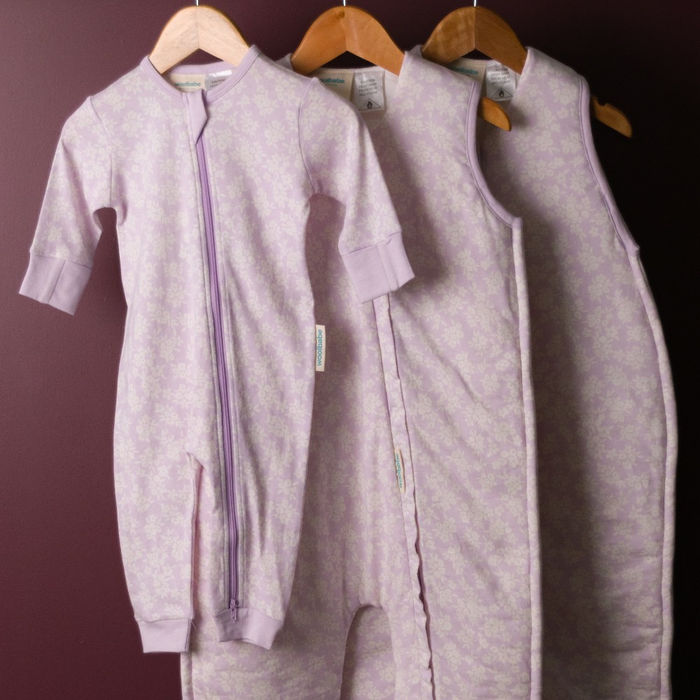 Woolbabe Merino/Organic Cotton PJ Suit