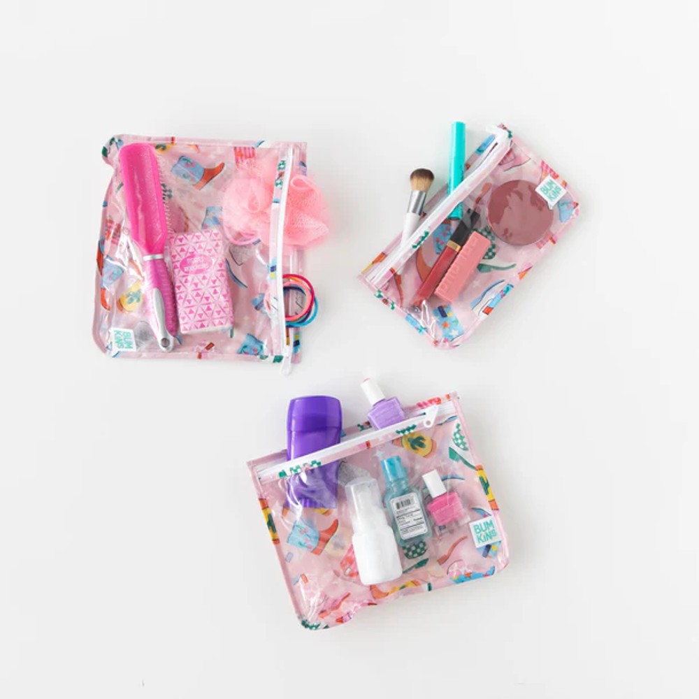 Bumkins Clear Travel Bag 3pk