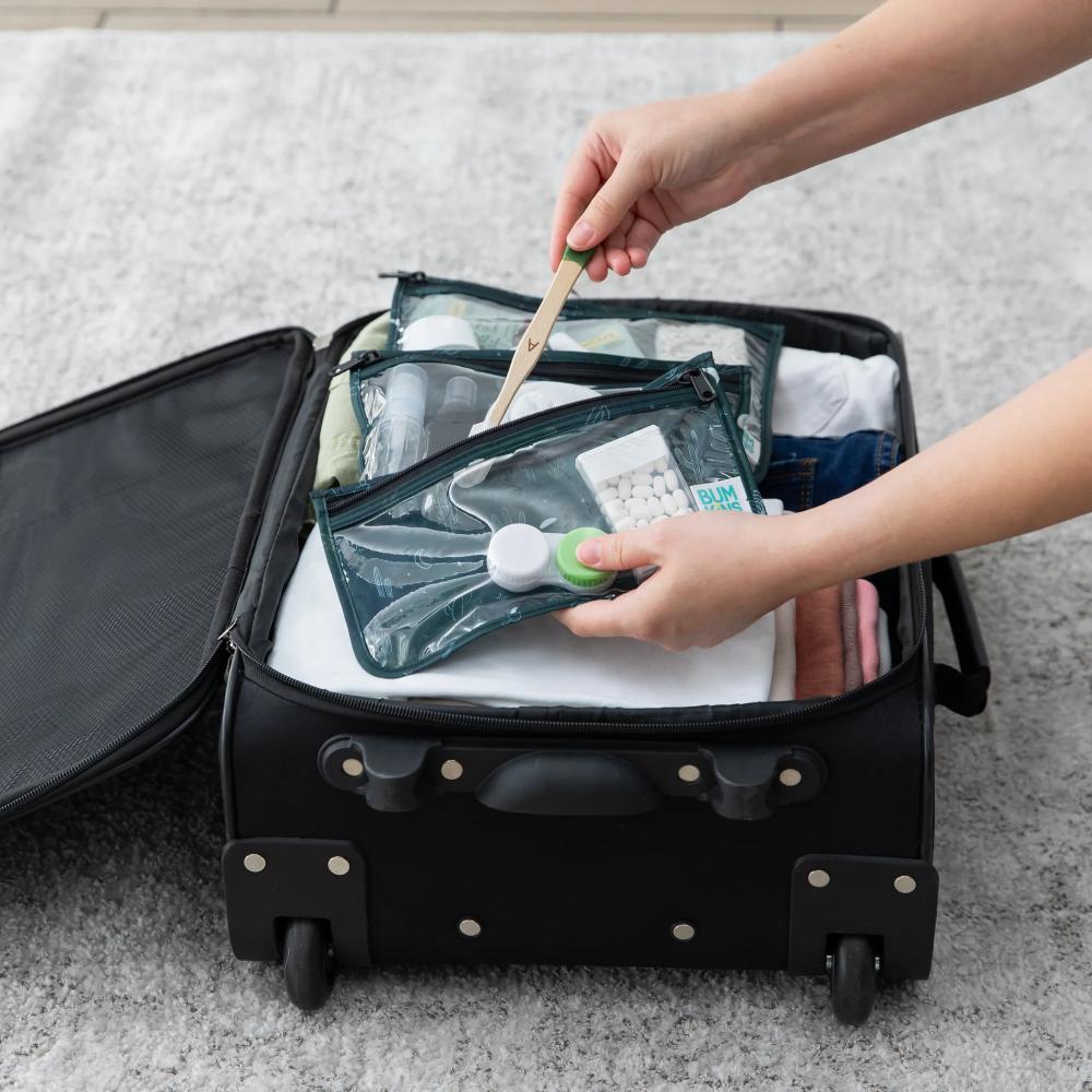 Bumkins Clear Travel Bag 3pk