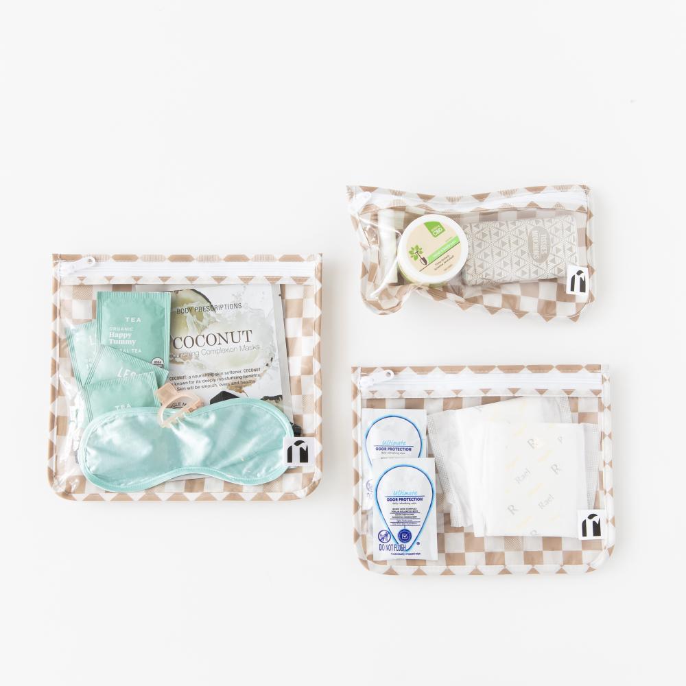 Bumkins Clear Travel Bag 3pk