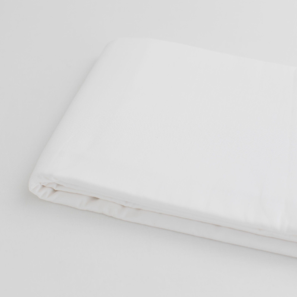 Organic Sateen Fitted Sheet - Oval Cot 125 x 70cm