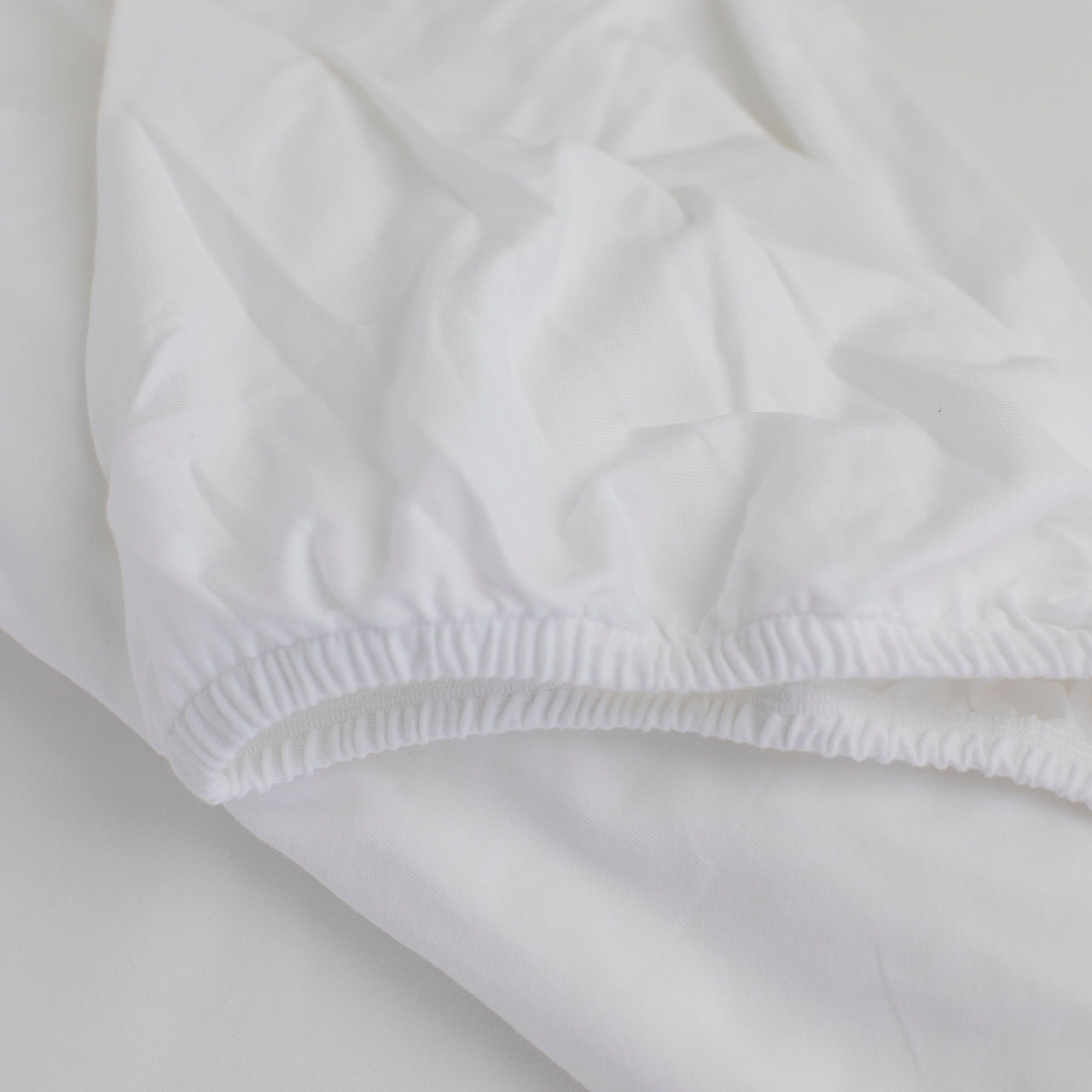 Organic Sateen Fitted Sheet - Oval Cot 125 x 70cm