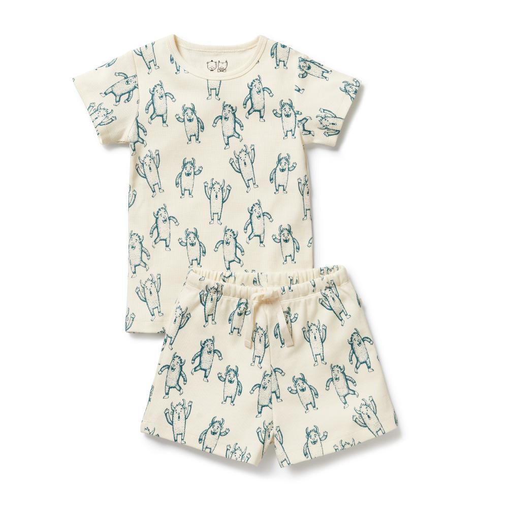 Wilson & Frenchy Organic Short Sleeve Pyjamas