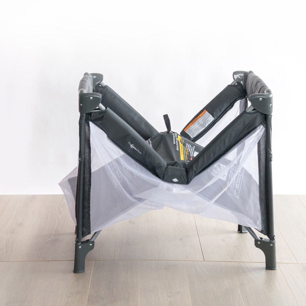 Quest Portacot with Bassinet - Grey