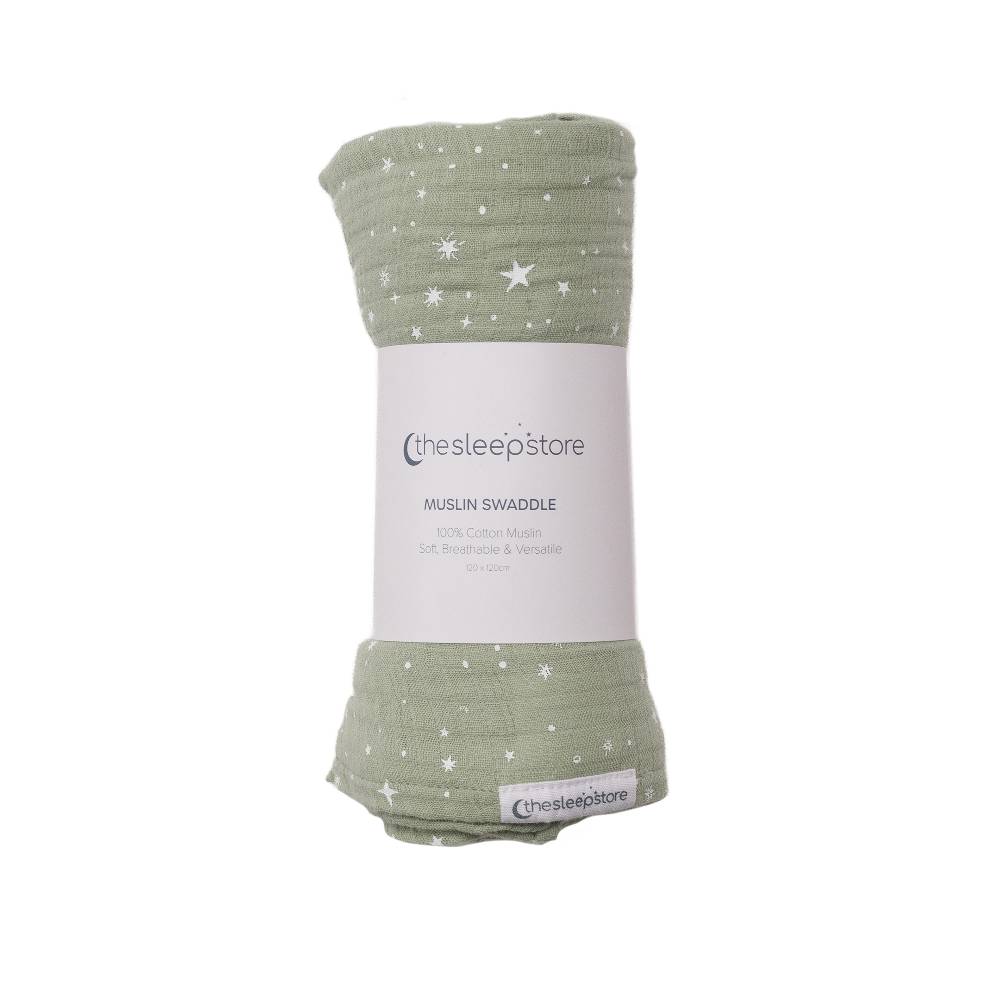 The Sleep Store Deluxe Muslin Swaddle