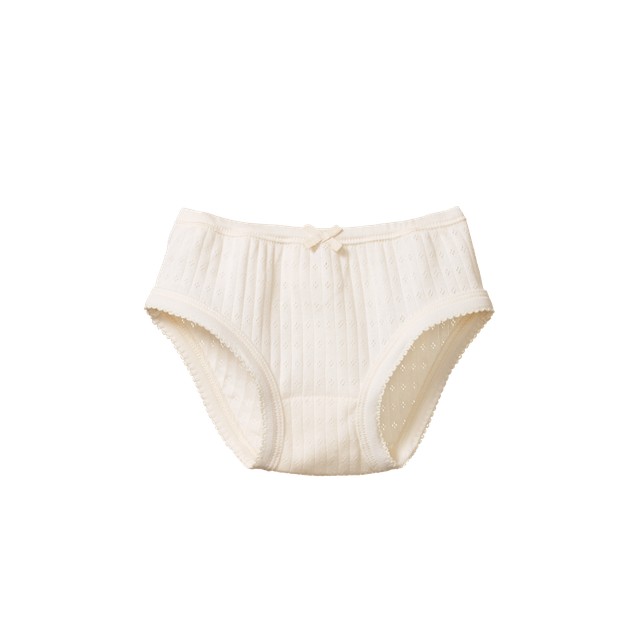 Nature Baby Organic Cotton Pointelle Girls Underwear
