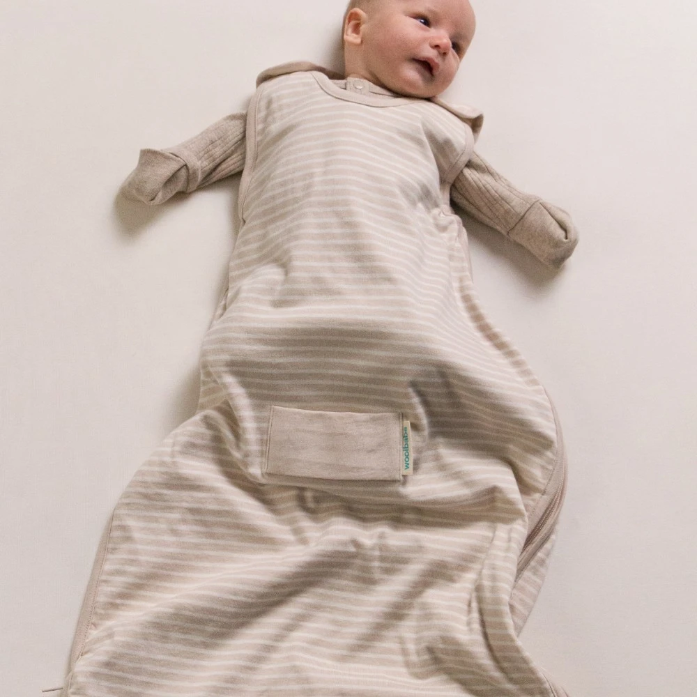 Woolbabe Mini 3-Seasons Side Zip - 0-9 months