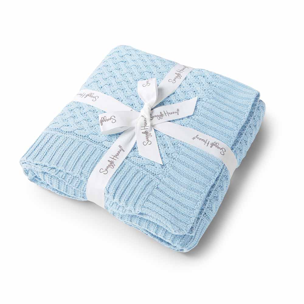 Snuggle Hunny Diamond Knit Baby Blanket