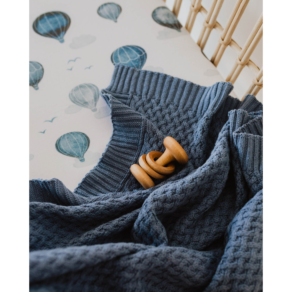 Snuggle Hunny Diamond Knit Baby Blanket