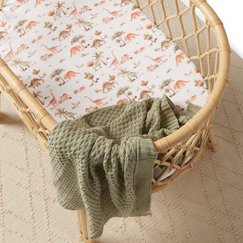 Snuggle Hunny Diamond Knit Baby Blanket