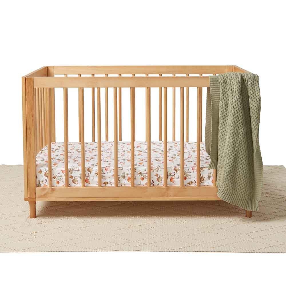 Snuggle Hunny Diamond Knit Baby Blanket