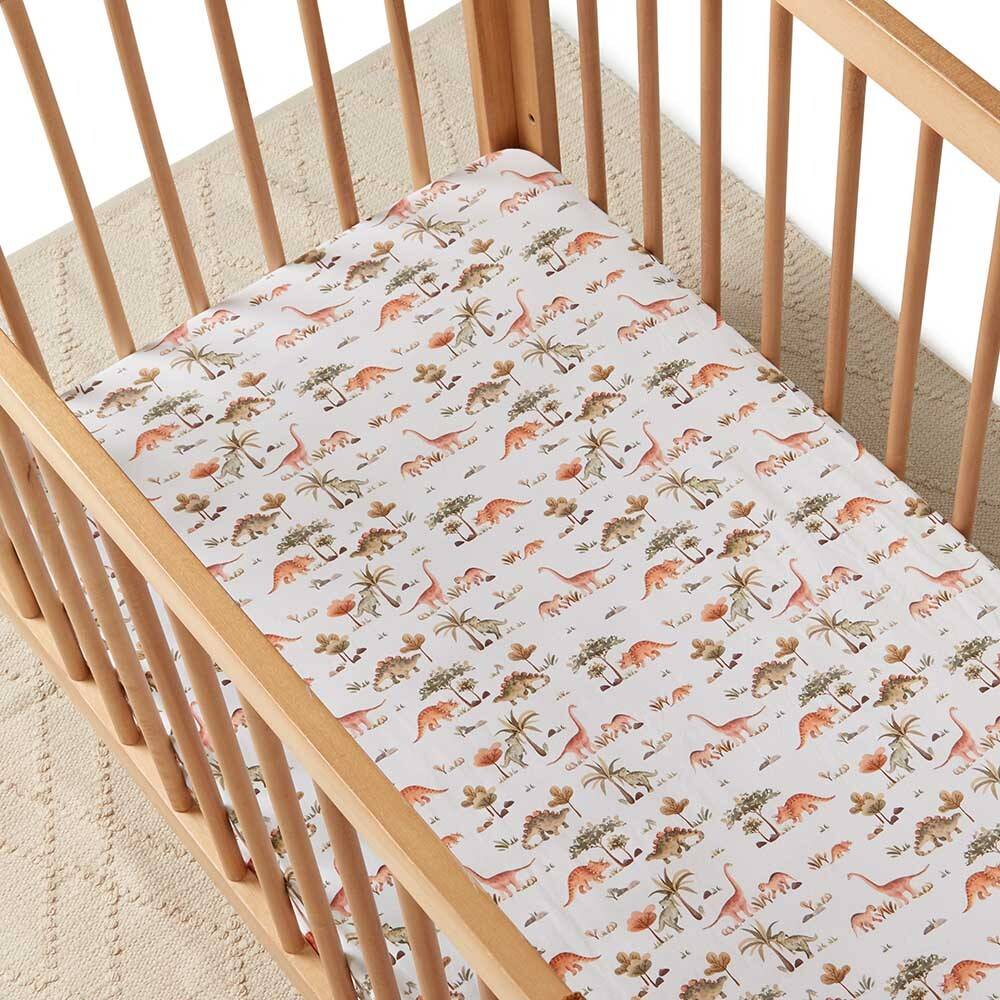 Snuggle Hunny Kids Fitted Cot Sheet - 133 x 77cm