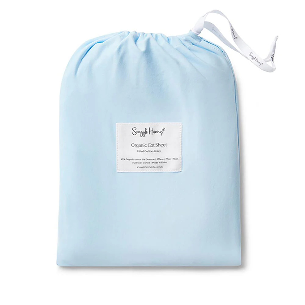 Snuggle Hunny Kids Fitted Cot Sheet - 133 x 77cm