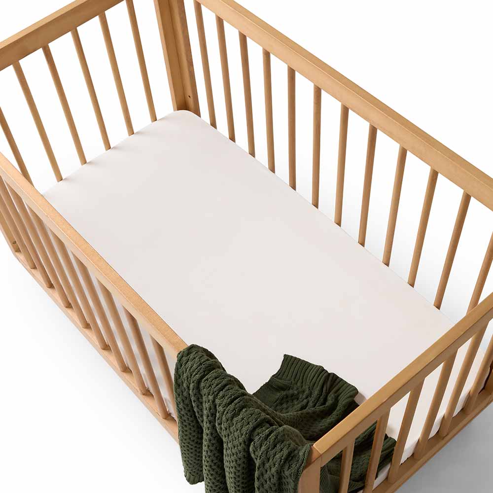 Snuggle Hunny Kids Fitted Cot Sheet - 133 x 77cm